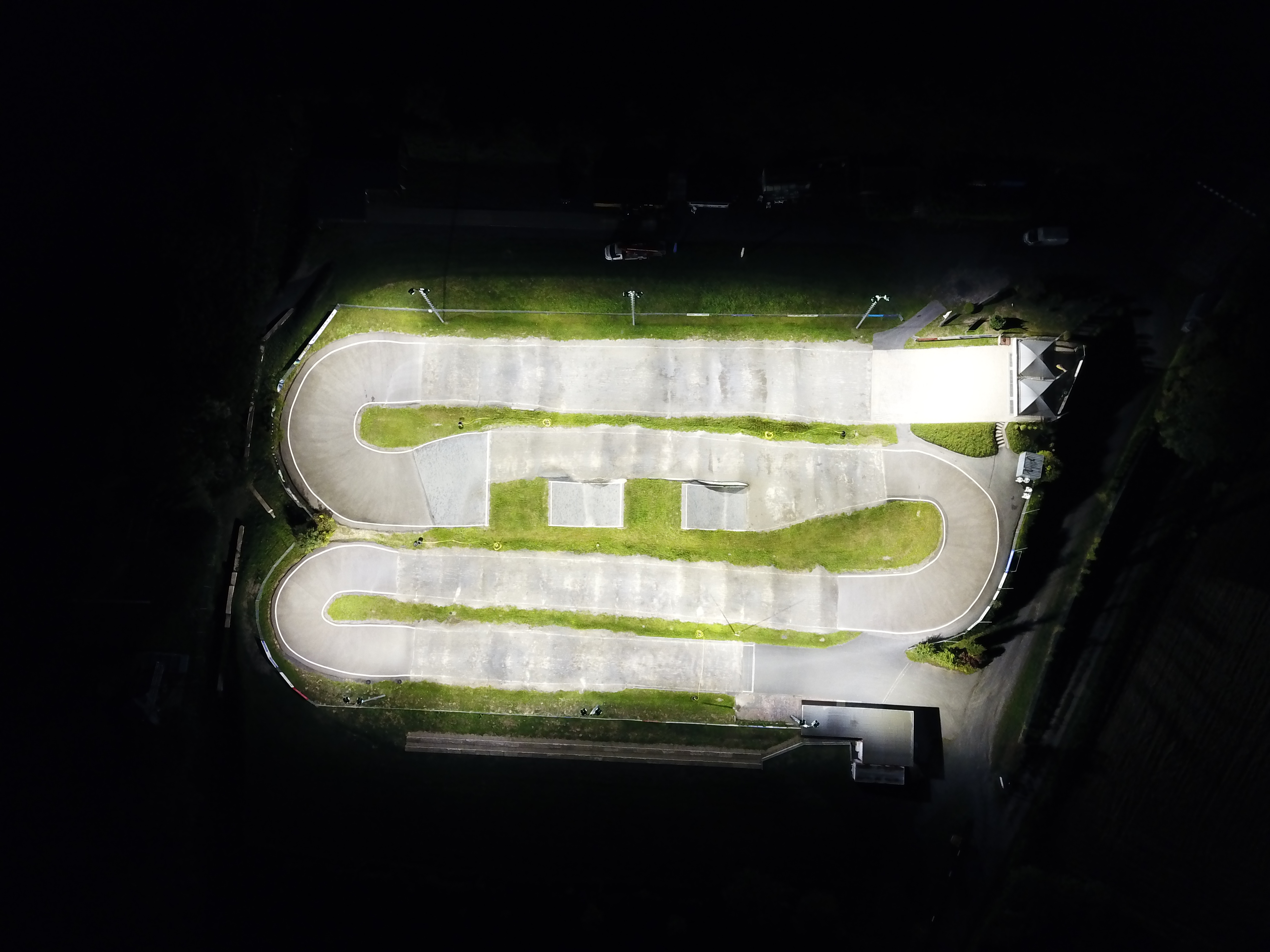 Sanierung der Flutlichtanlage der BMX-Arena Ahnatal