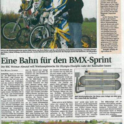 2009 Eine Bahn Fur Den Bmx Sprint
